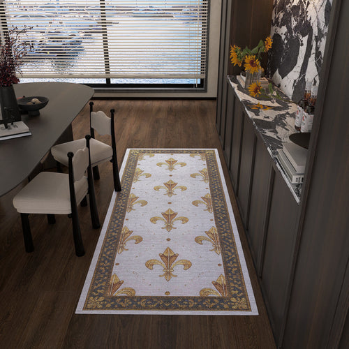 Load image 1 in gallery view. Golden Crest - Washable Rug - JRS015 (Custom Size)