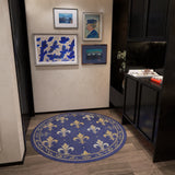 Royal Fleur - Washable Rug - JRS016 (Custom Size)