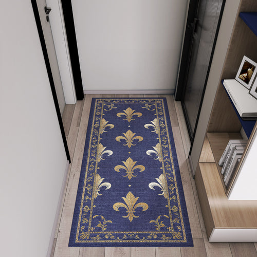 Load image 1 in gallery view. Royal Fleur - Washable Rug - JRS016