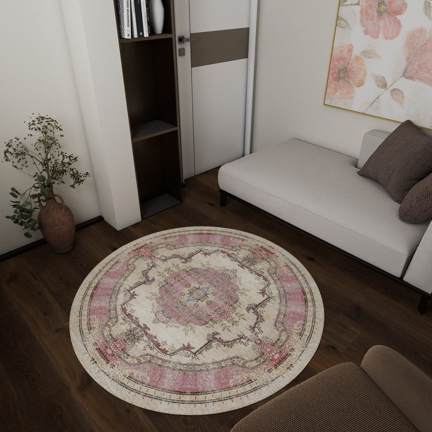 Petal Mist - Washable Rug - JRS025