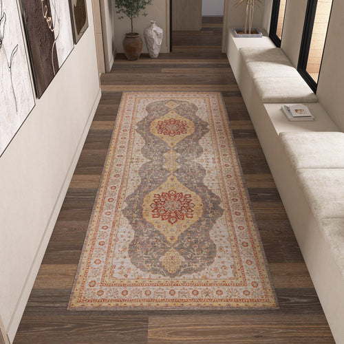 Load image 1 in gallery view. Amber Stone - Washable Rug - JRS026