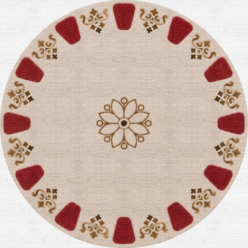 Load image 1 in gallery view. Ruby Frame - Washable Rug - JRS30