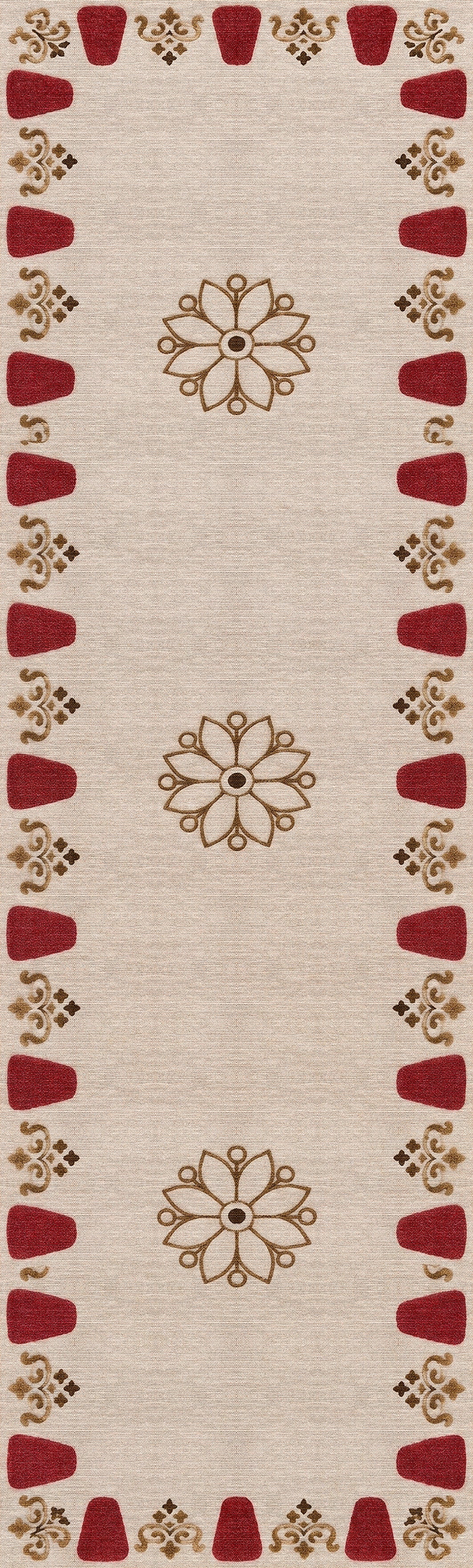 Ruby Frame - Washable Rug - JRS30