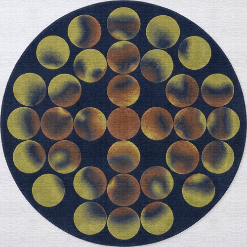 Load image 1 in gallery view. Harvest Moons - Washable Rug - JRS33