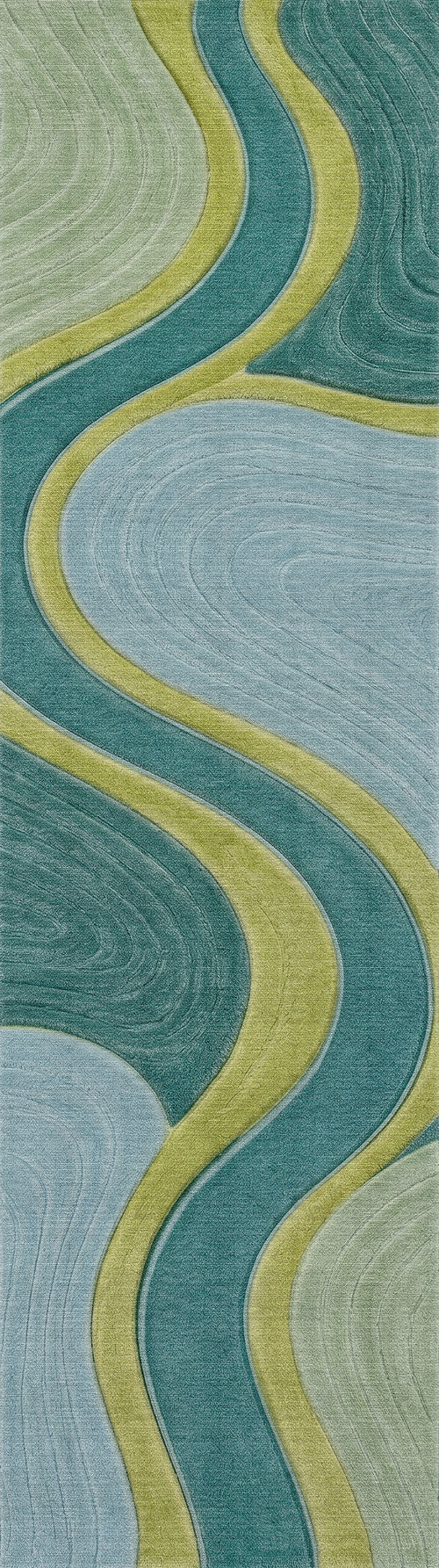 Load image 1 in gallery view. Slow Current - Washable Rug - JRS34