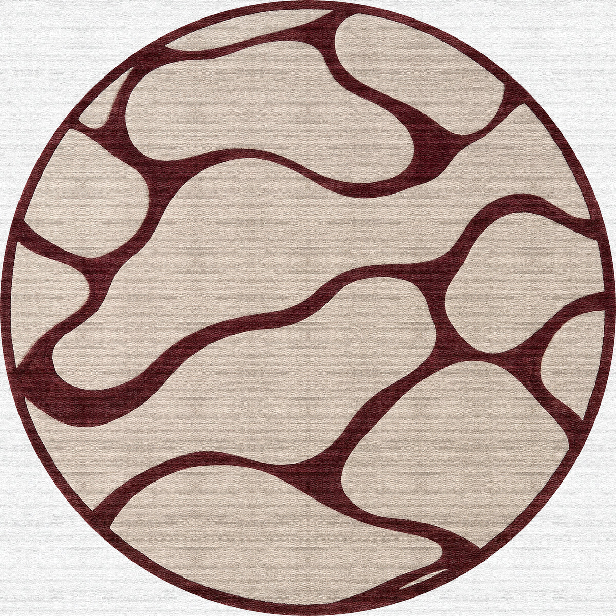 Red Thread - Washable Rug - JRS38