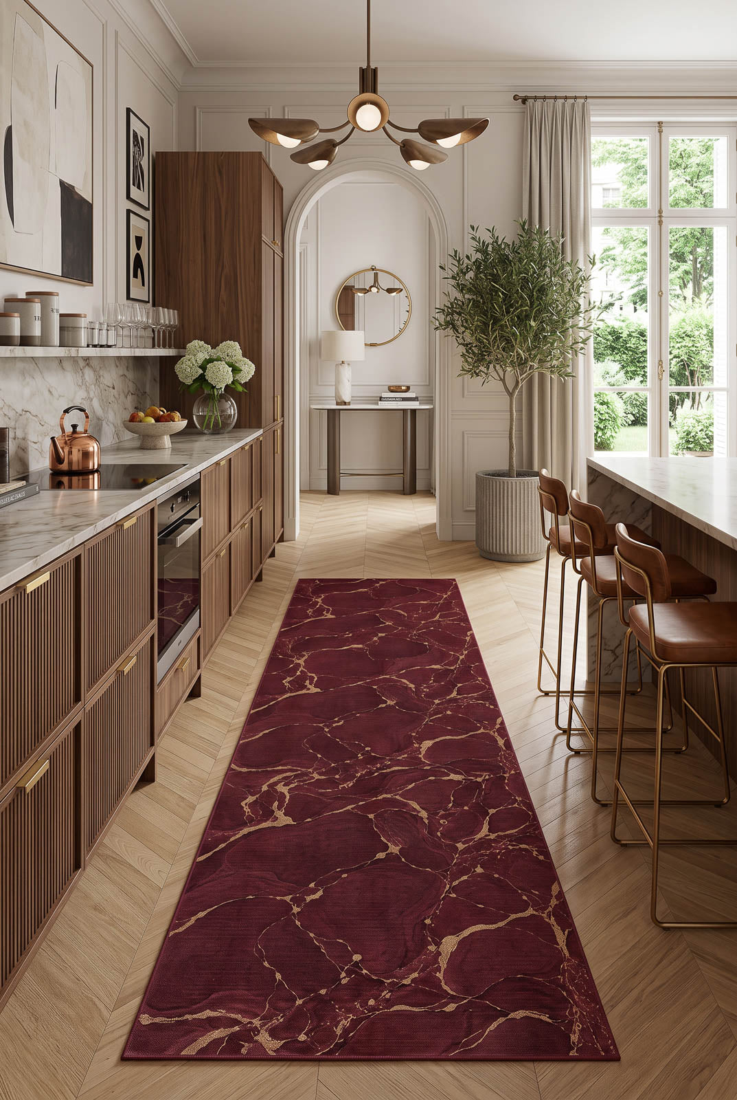 Gilded Vein - Washable Rug - JRS40