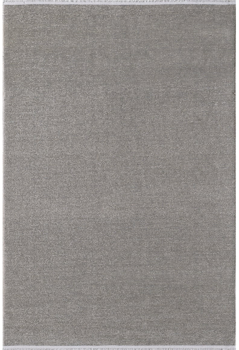 Samt-Touch-Teppich in Grau – PST003 
