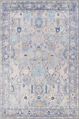 Seraphix Pastel waschbarer Teppich mit Rahmen - LCC3011