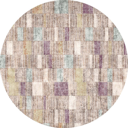 Load image 1 in gallery view. Lavender Patch - Washable Rug - JRN1054