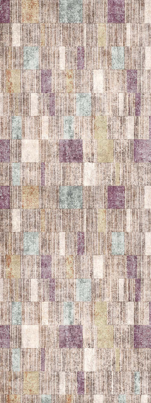 Load image 1 in gallery view. Lavender Patch - Washable Rug - JRN1054