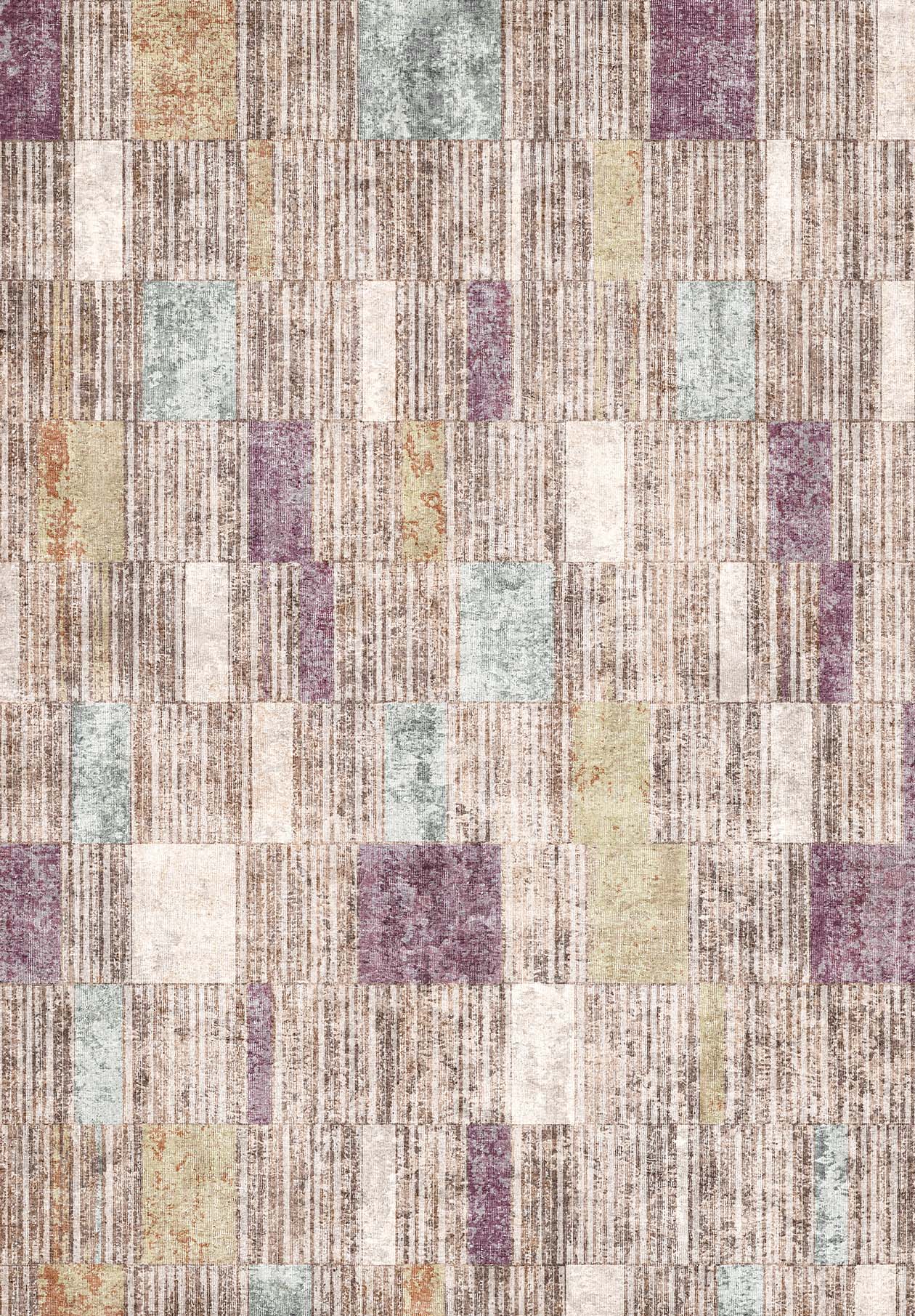 Lavender Patch - Washable Rug - JRN1054