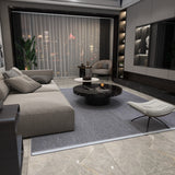 Velvet Touch Dark Gray Area Rug - PST005