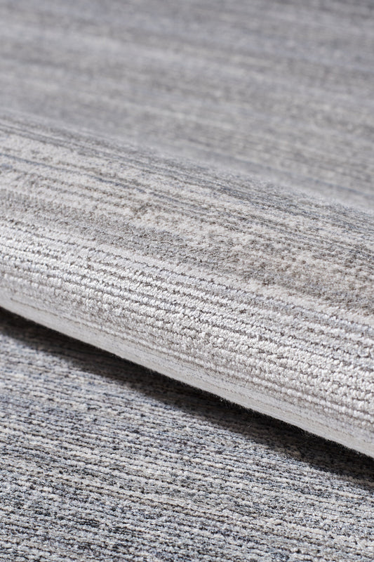 Teppich mit Ombre-Effekt in gedämpftem Grau – EW2636