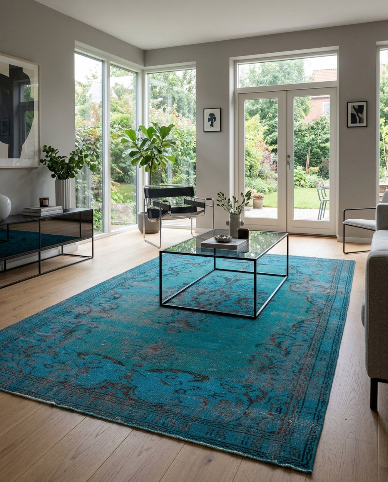 Mamuna - Vintage Distressed Rug - 5'2 X 8'2