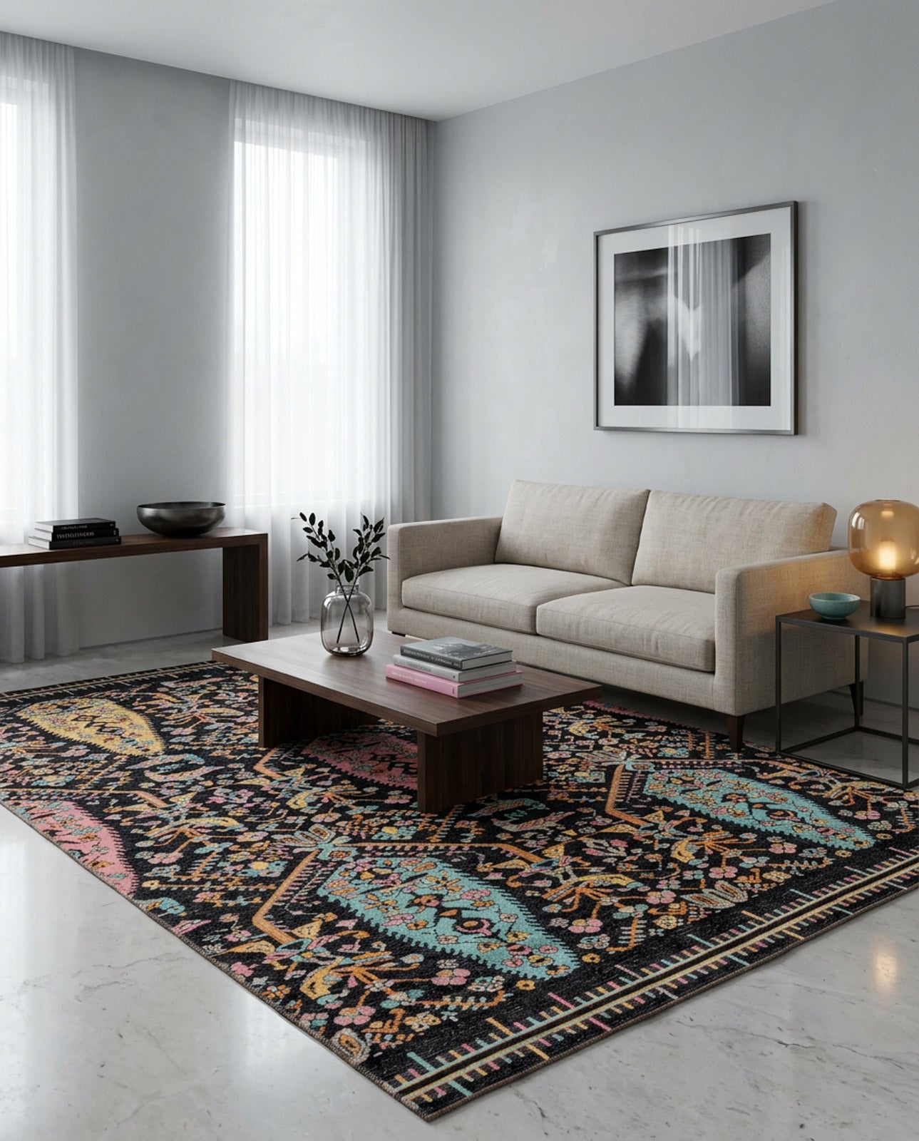 Midnight Bazaar Area Rug APX1911