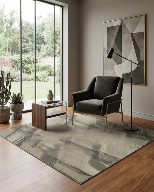 Load image 1 in gallery view. Misty Brush - Washable Rug - JRN1067 (Custom Size)