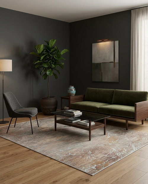 Load image 1 in gallery view. Misty Peak - Area Rug - LPZ1