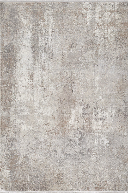 Abstrakter Teppich in Cappuccino-Farbtönen – NV006