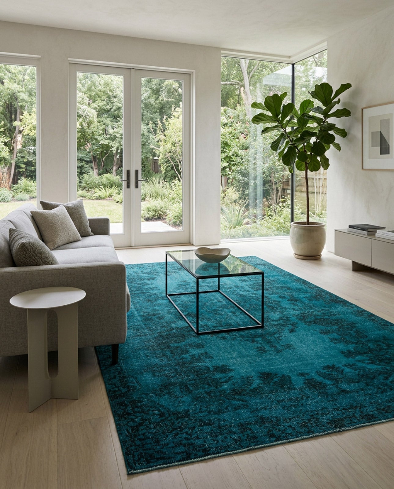 Nimaex - Vintage Distressed Rug - 5'1 X 9'3