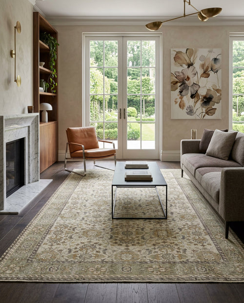 Load image 1 in gallery view. Nizora - Vintage Floral Rug - 6'1 X 10'0