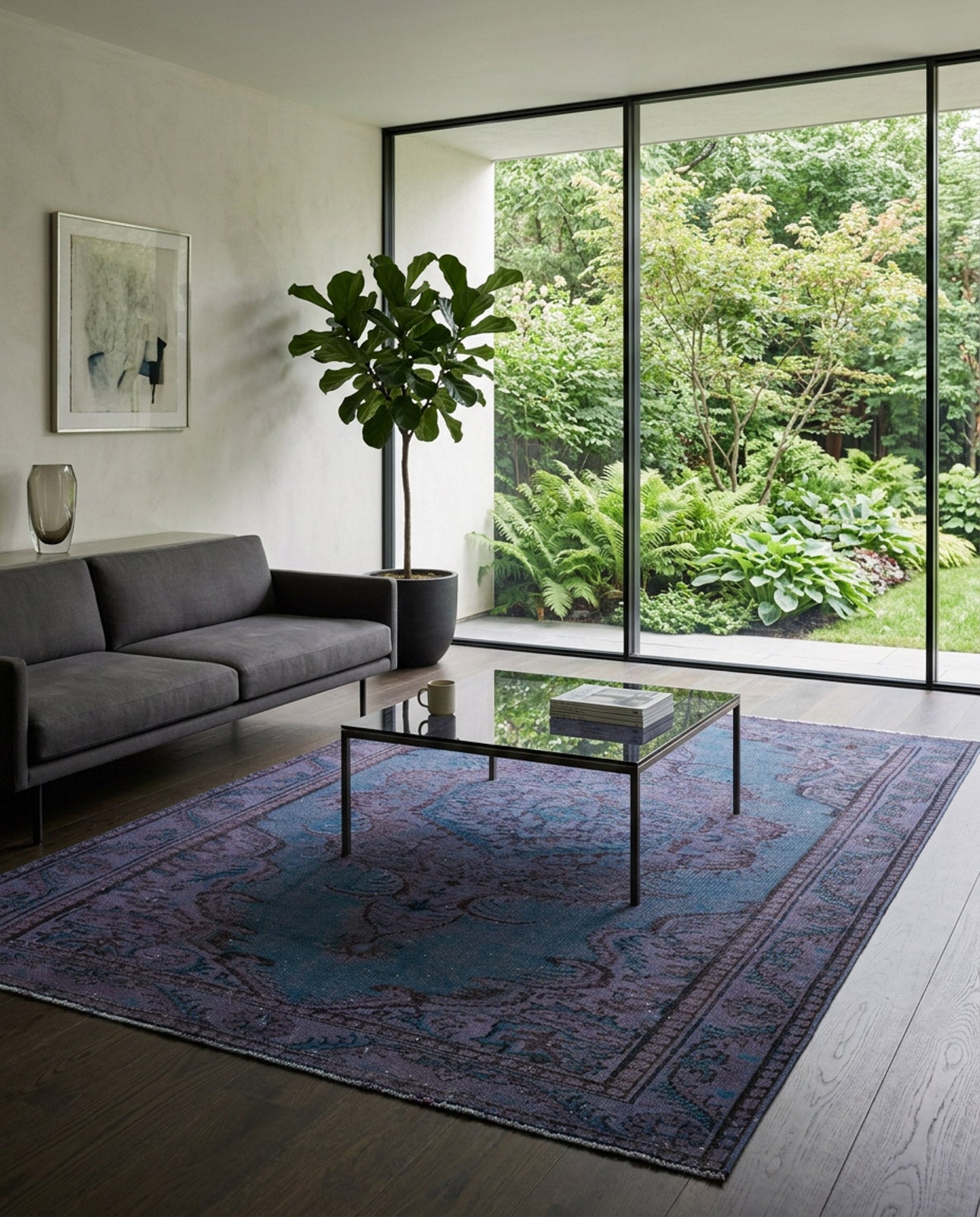 Nudova - Vintage Distressed Rug - 5'3 X 8'6
