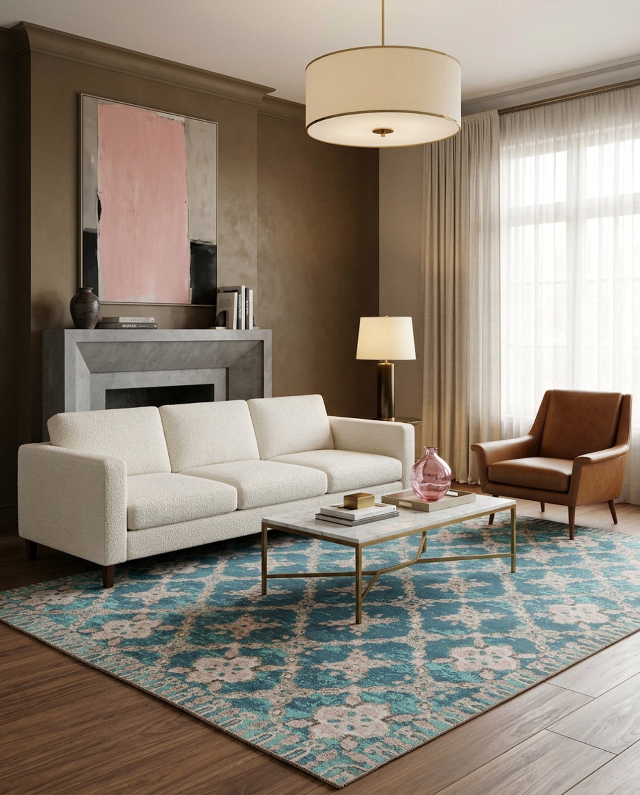 Ocean Trellis Area Rug APX1942