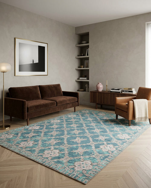 Bild 1 in Galerieansicht laden. Ocean Trellis Area Rug APX1942