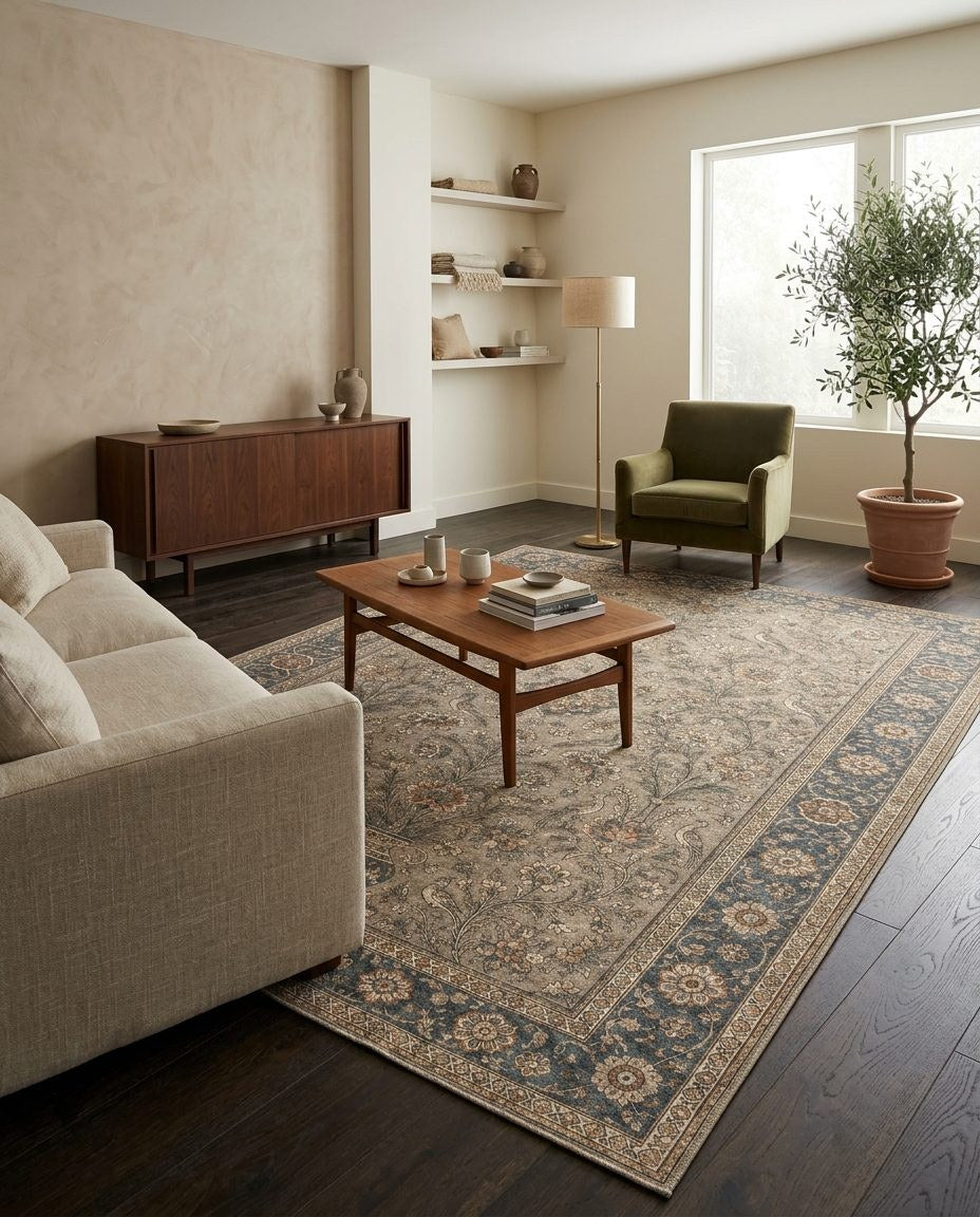 Olive Manor - Washable Rug - JR7010