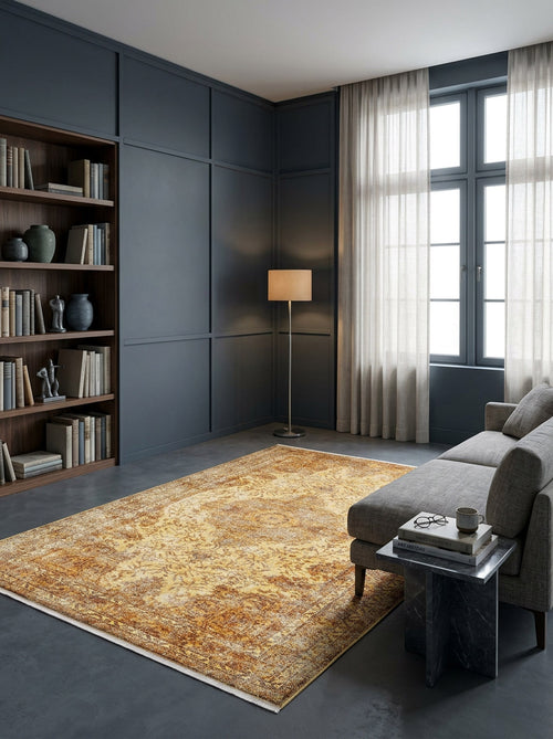 Load image 1 in gallery view. Ornate Beauty - Washable Rug - JR206