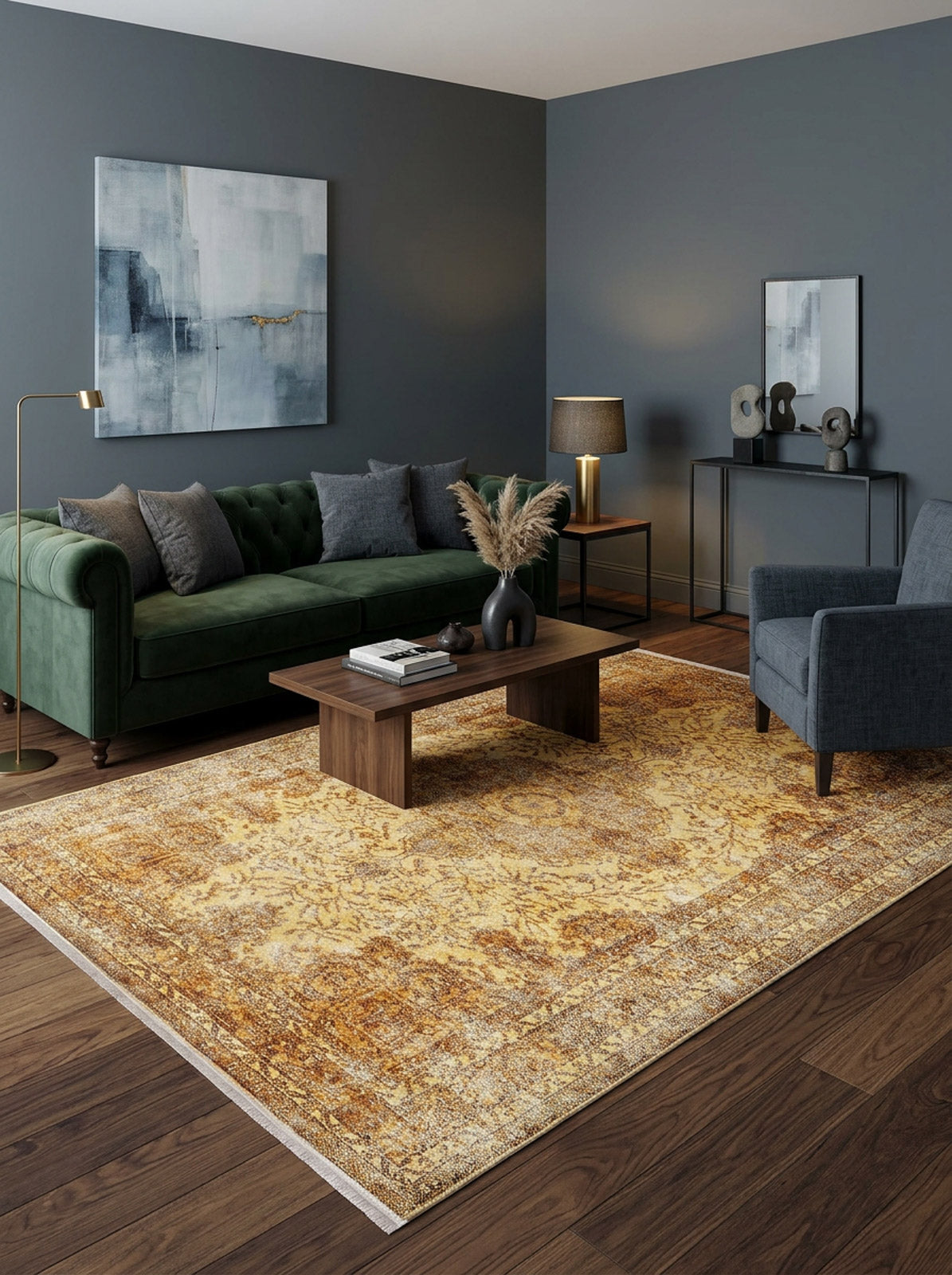 Ornate Beauty - Washable Rug - JR206
