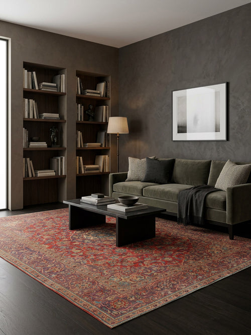 Load image 1 in gallery view. Palatial Grace - Washable Rug - JRN1021