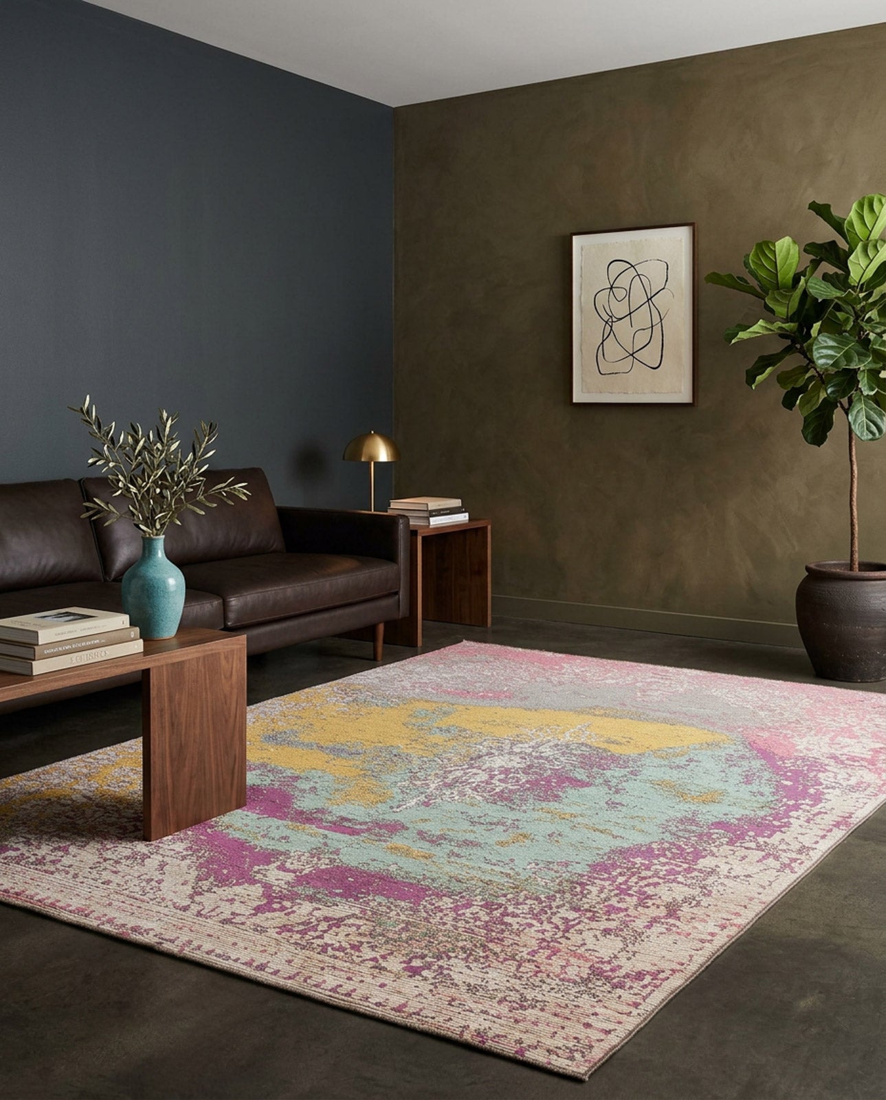 Pastel Mirage Area Rug APX1921