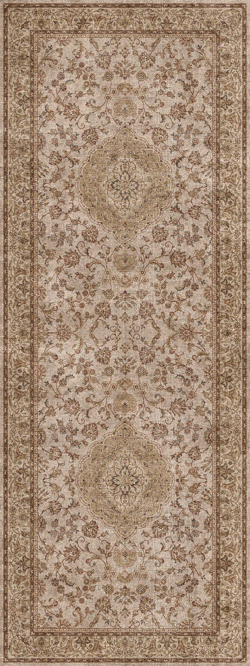 Load image 1 in gallery view. Pearl Medallion - Washable Rug - JRN1084