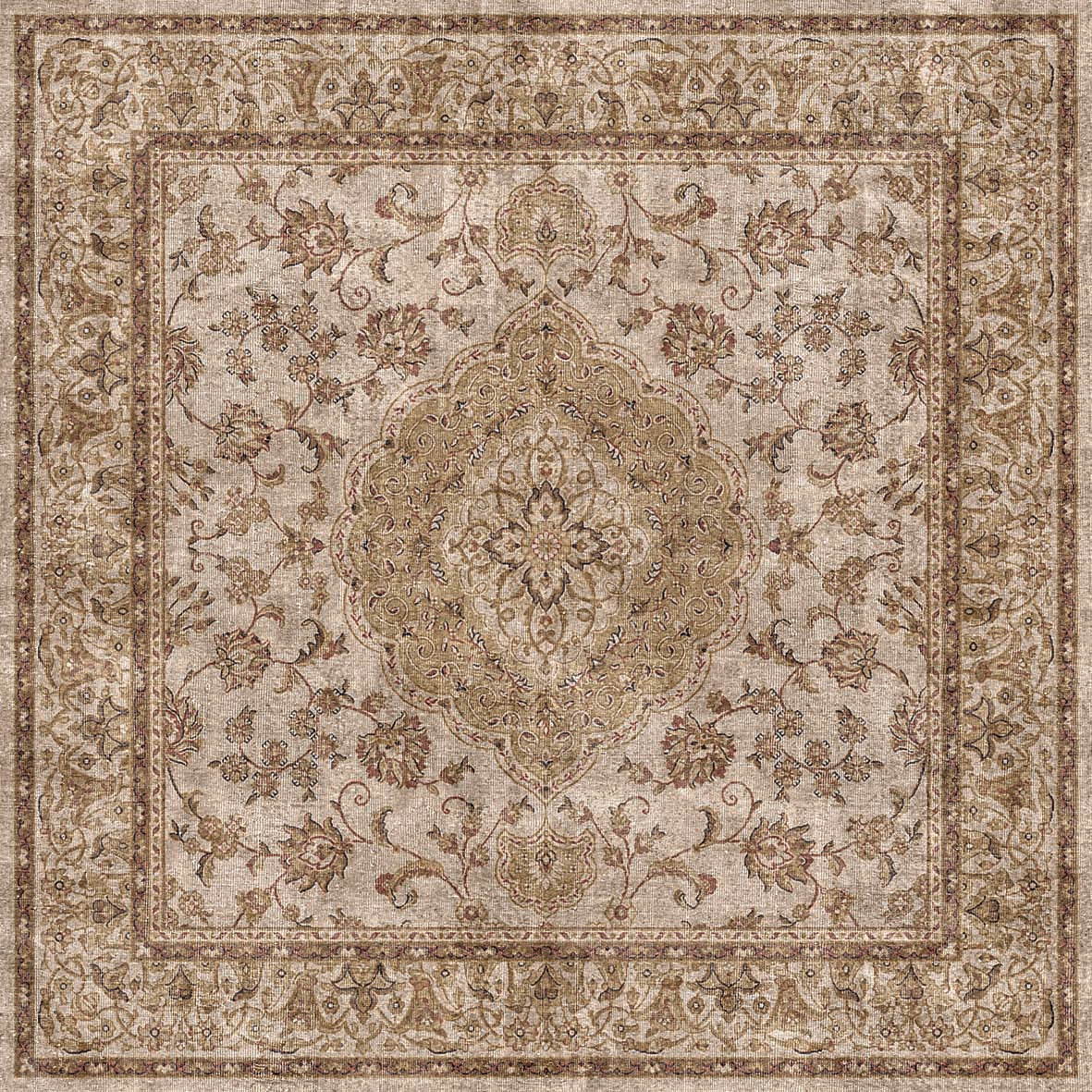 Pearl Medallion - Washable Rug - JRN1084