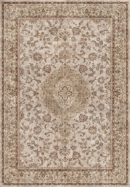 Load image 1 in gallery view. Pearl Medallion - Washable Rug - JRN1084