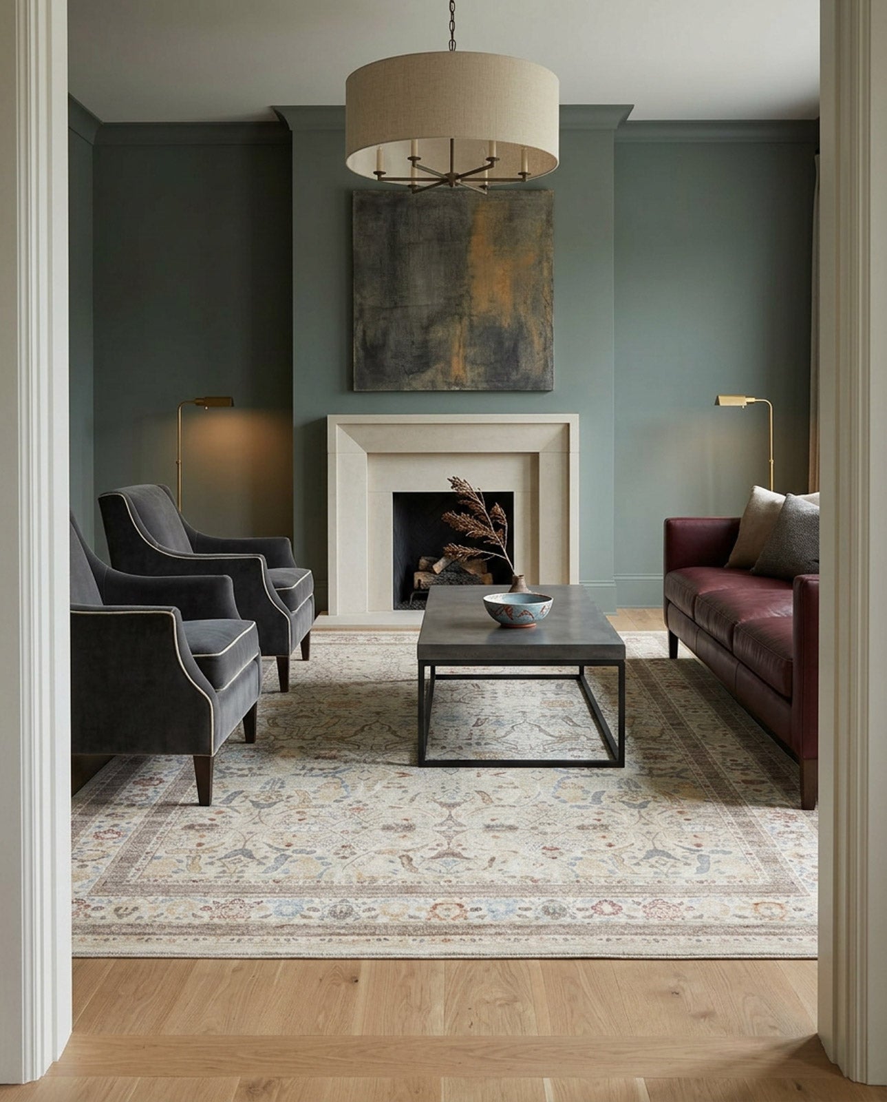 Pearl Oushak - Area Rug - APX2931
