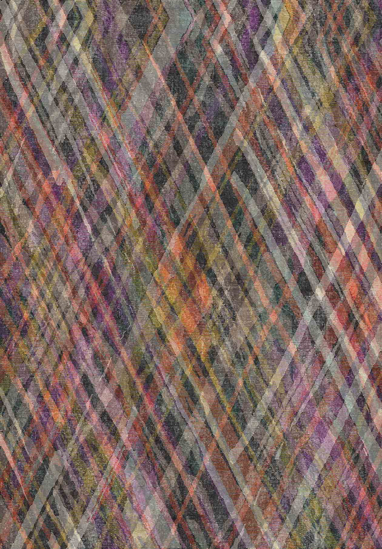 Prism Plaid - Washable Rug - JRN1068