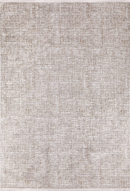Load image 1 in gallery view. Pure Bliss - Washable Rug - JR745 (Custom Size) features a textured, woven look in neutral beige and light brown with a subtle crosshatch pattern—stylish, practical, and perfect for allergy-sensitive spaces.