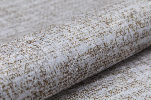 Load image 1 in gallery view. A close-up of Pure Bliss - Washable Rug - JR745 (Custom Size), featuring a textured, speckled cream and beige pattern—perfect for adding soft, sophisticated style to allergy-sensitive homes.
