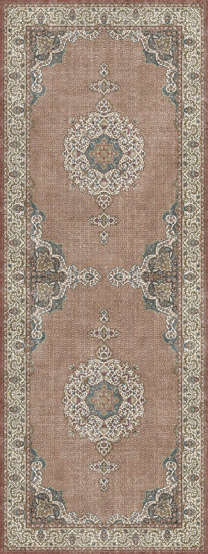 Rose Veil - Washable Rug - JRN1089