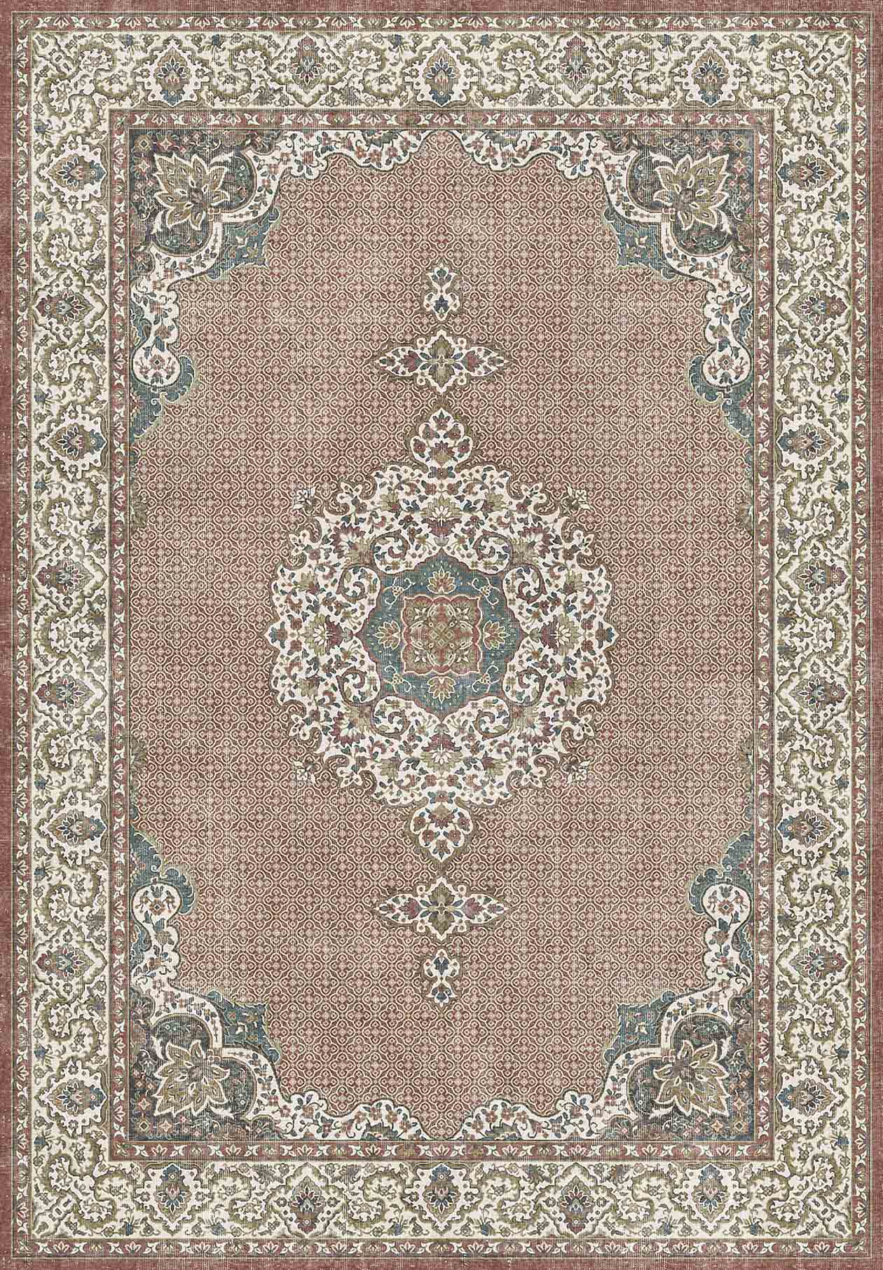 Rose Veil - Washable Rug - JRN1089