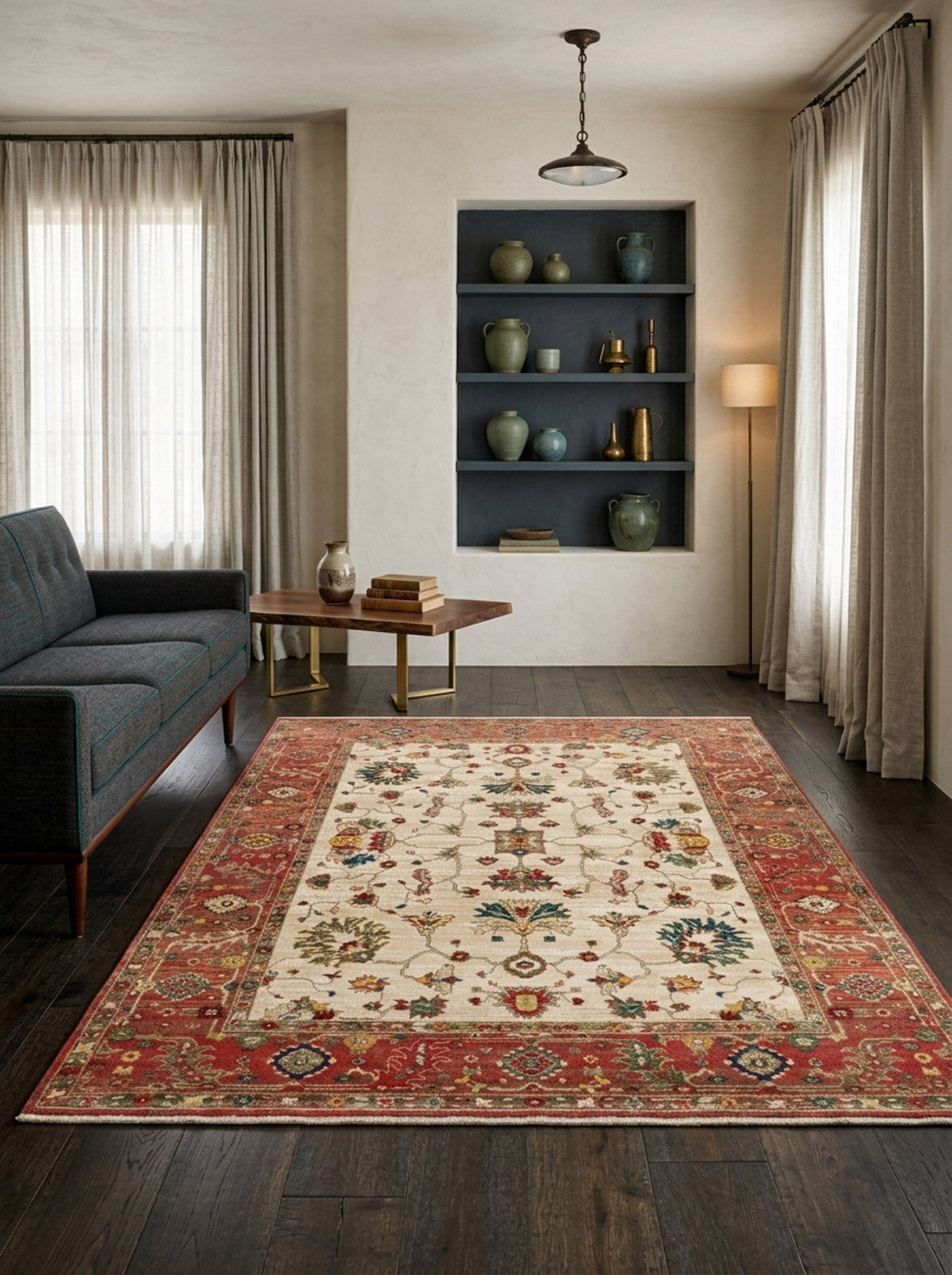 Ruby Ash - Area Rug - KYB4