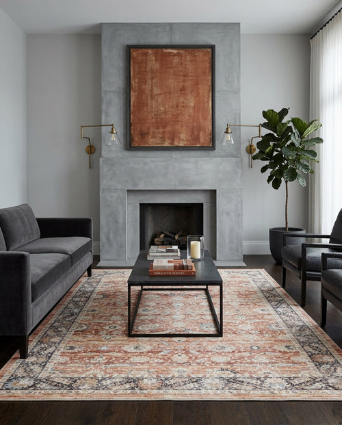 Load image 1 in gallery view. Rustic Bloom - Area Rug - APX2961