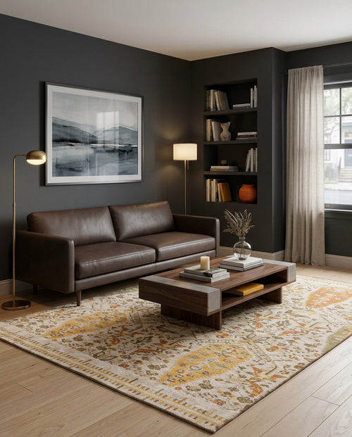 Load image 1 in gallery view. Saffron Heritage Area Rug APX1912