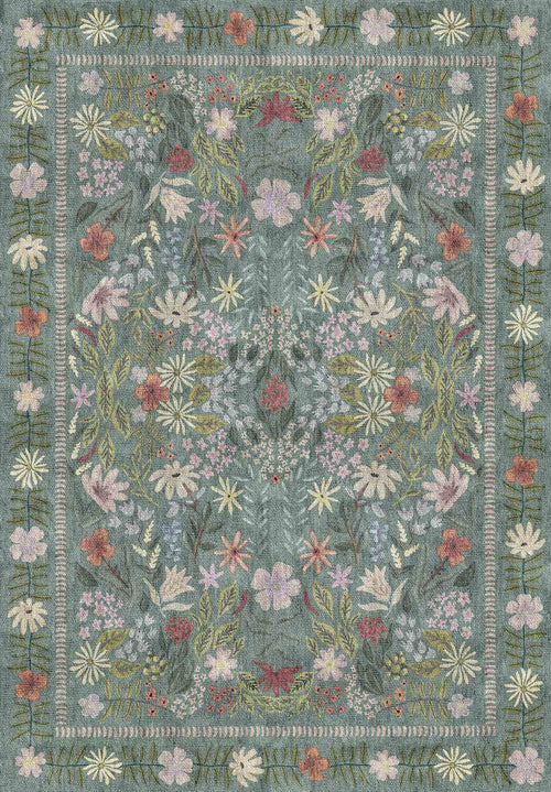 Bild 1 in Galerieansicht laden. Arabesque Trellis - Waschbarer Teppich - JR1732
