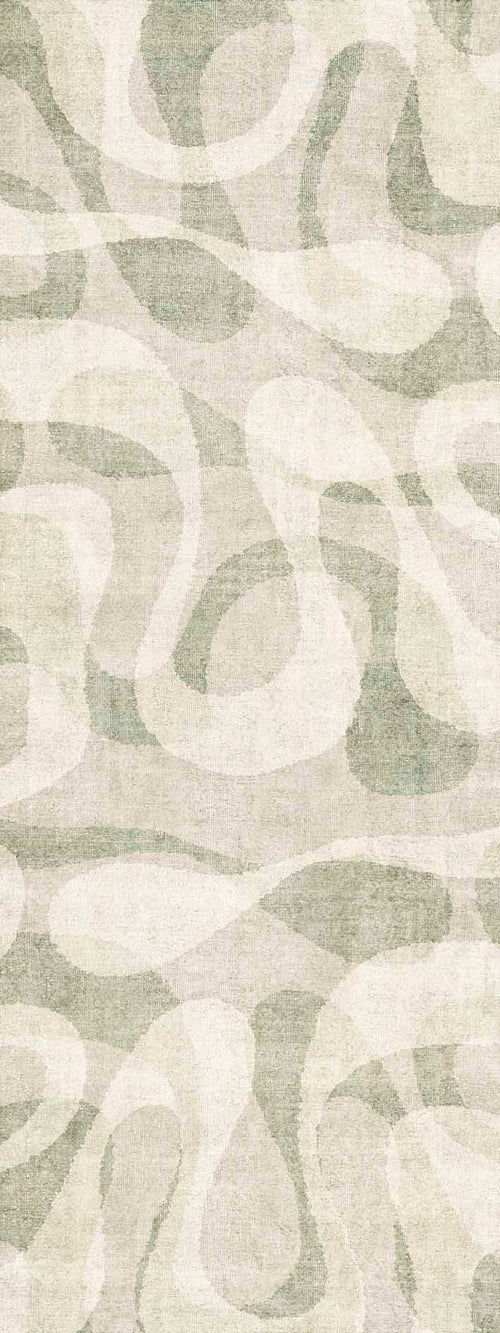 Load image 1 in gallery view. Sage Pebble - Washable Rug - JRN1061