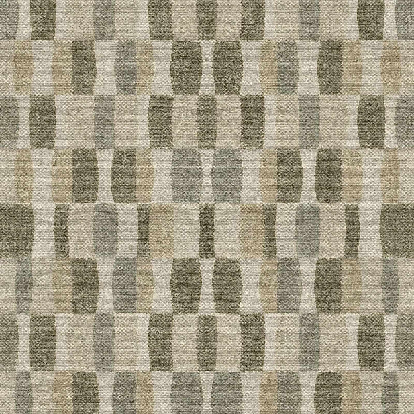 Sage Tiles - Washable Rug - JR7007