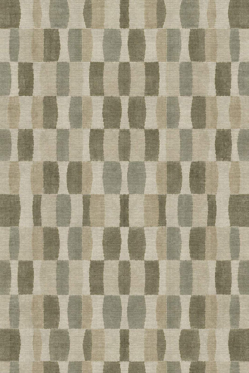 Load image 1 in gallery view. Sage Tiles - Washable Rug - JR7007