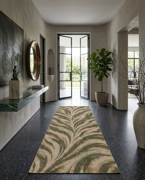 Load image 1 in gallery view. Savanna Wave - Washable Rug - JR7002